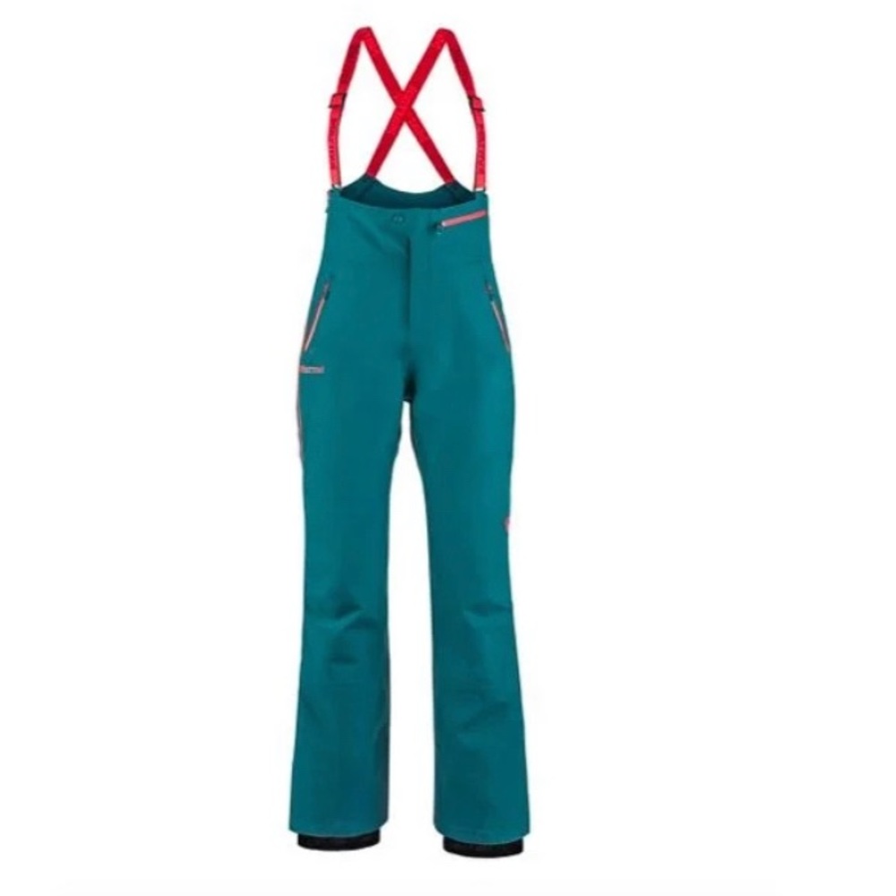 Ski Pants- Women’s Marmot Spire Bib, Size Medium, Deep Teal